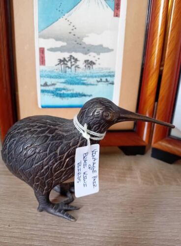 Vintage Pair Of BRASS KIWI Birds