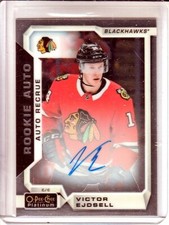 2018-19 O-Pee-Chee Platinum Rookie Auto Victor Ejdsell RC - Chicago Blackhawks