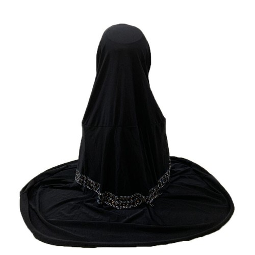 Oración Islámica Hiyab Una Pieza Amira Bufanda Musulmana Pañuelo Mujer Envoltura para la Cabeza Árabe - Imagen 88 de 89