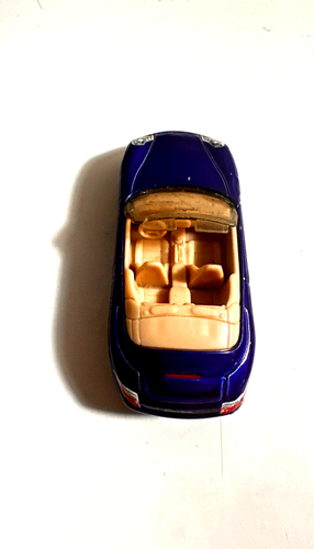 Matchbox Porsche Carrera Cabriolet Blue Die-Cast Car Toy Model Vehicle - Picture 3 of 4