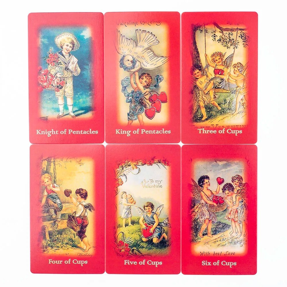 Valentine's Day Tarot A 79-Card Deck Magic Arts Love Deck Amazing