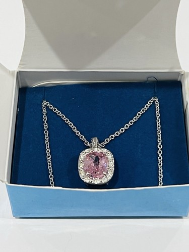 Avon Multi Faceted Bold Colored Necklace Pink - Picture 3 of 10