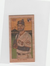 2023 Topps 206 High Series David Villar RC Wood Grain Parallel Giants PR=20