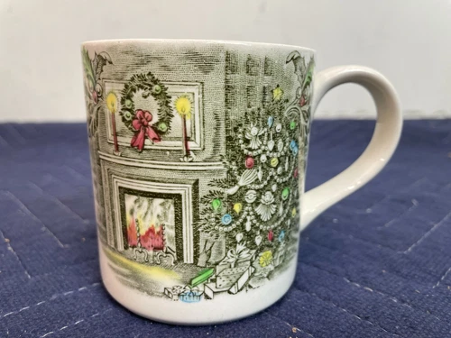 Johnson Brothers Merry Christmas Fine China Porcelain Coffee Cup Mug #5