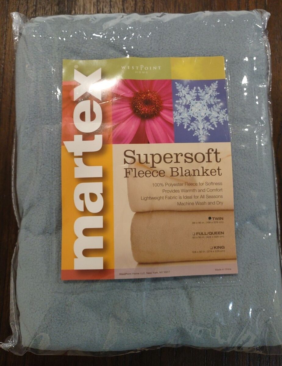 Martex Super Soft Fleece Blanket