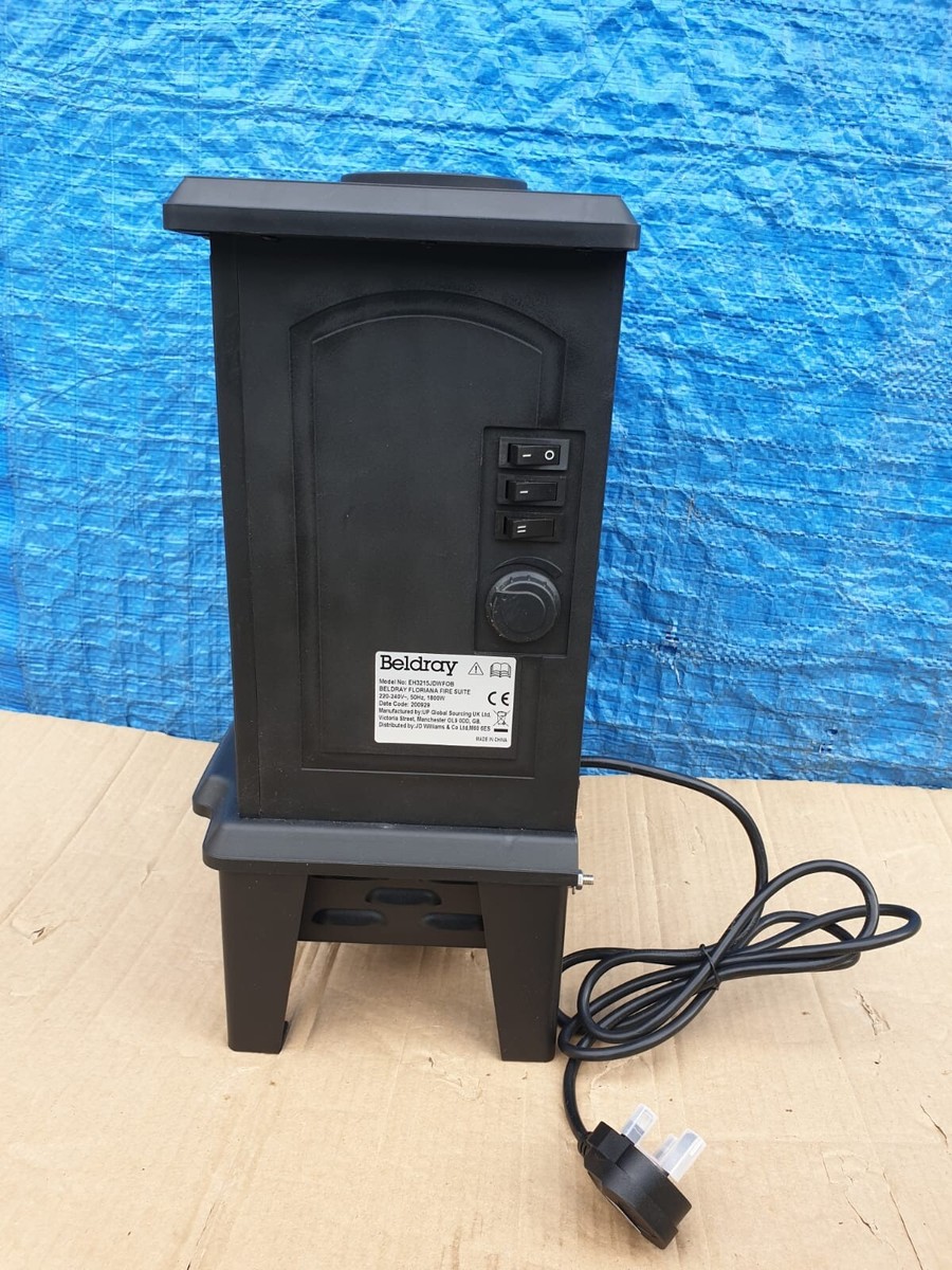 Electric Stove Heater Beldray Electric Fire B&m Beldray 1800w