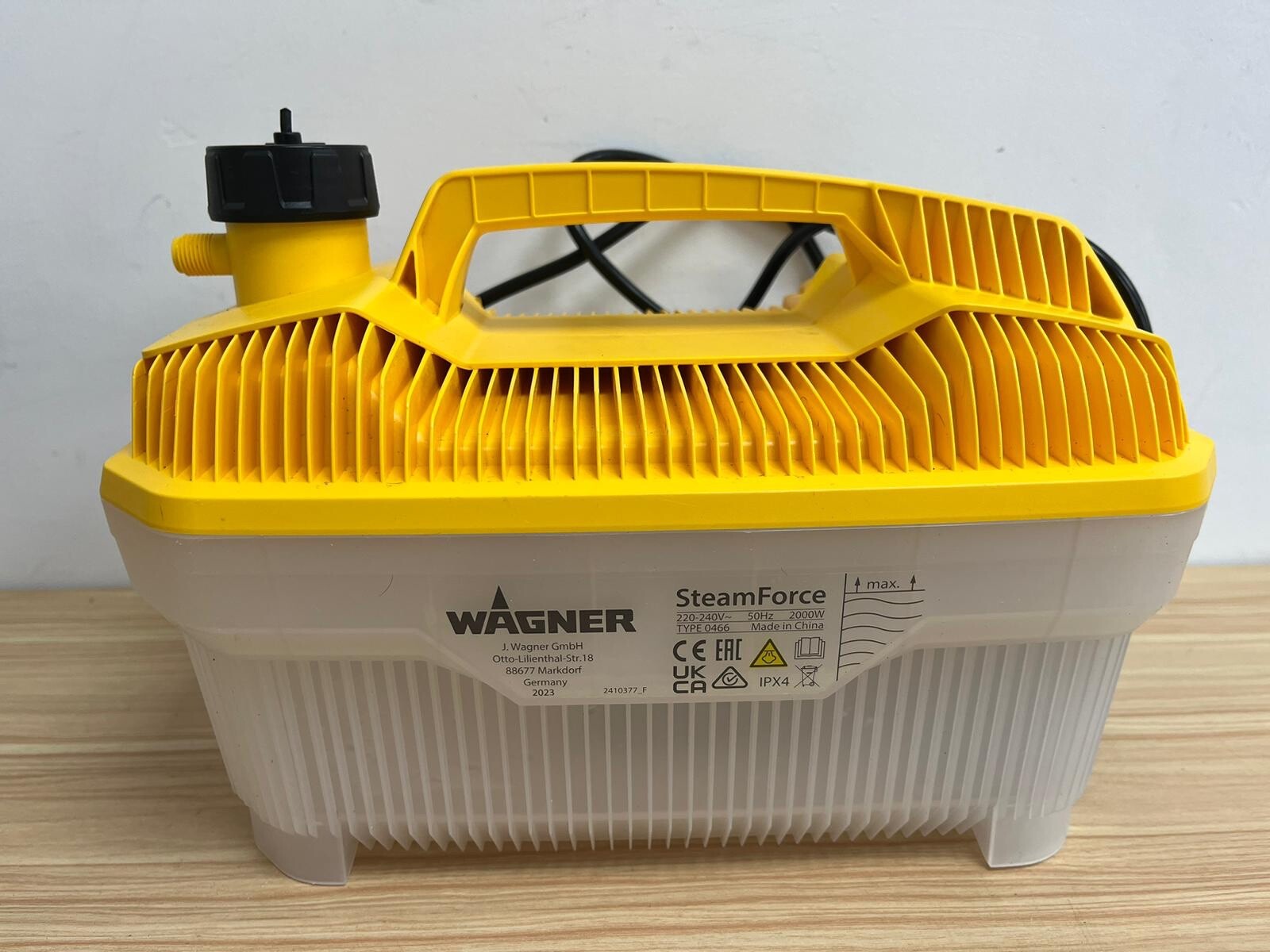 WAGNER 2404463 Wallpaper Steamer Yellow 4004025098765 eBay