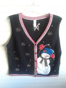tacky christmas vest