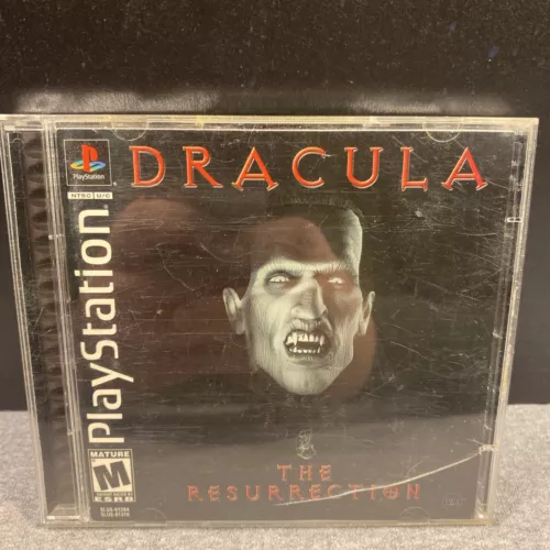 Dracula: The Resurrection (Sony PlayStation 1, 2001) Complete With Manuel