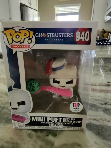 Funko Pop Ghostbusters Afterlife Mini Puft Baskin Robbins W/ Ice Cream Scoop 940