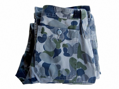 2009 Royal Australian Navy Men's Military Camo Cotton Cargo Pants - Size 75R - Bild 9 von 10