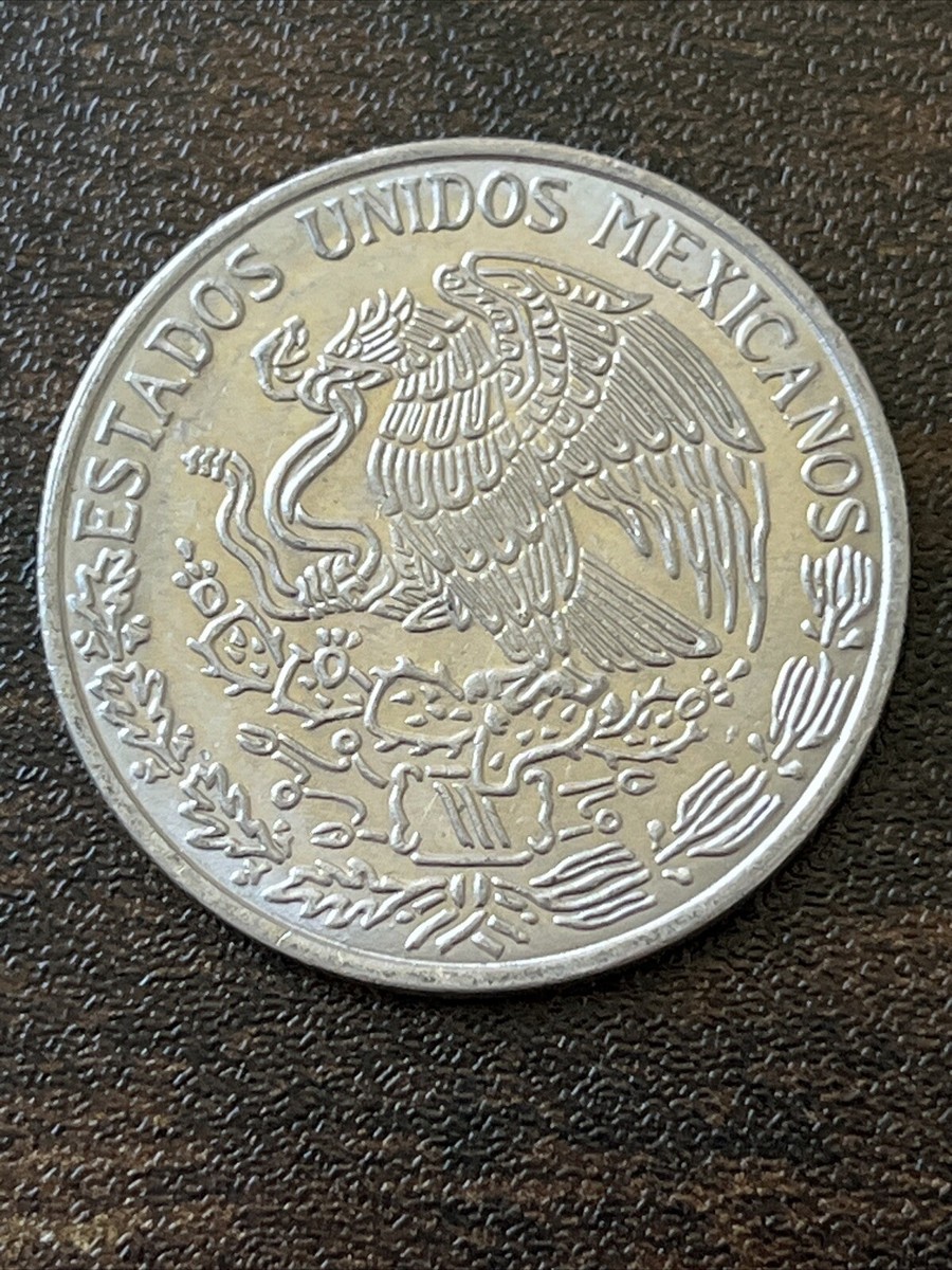 【期間限定出品中】アンティーク メキシコ硬貨 peso セット売り MEXICO $1000 Peso coin, vintage Mexican Peso Juana De Asbaje (1988