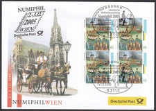 PEX0018 Intl. Stamp Exhibit. Germany Cover NUMIPHIL 2005, Vienna, Horse Postmark