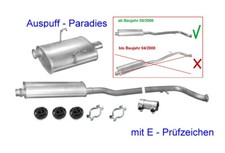 Auspuffanlage Für Peugeot 406 2.0 Kombi 1995-1999