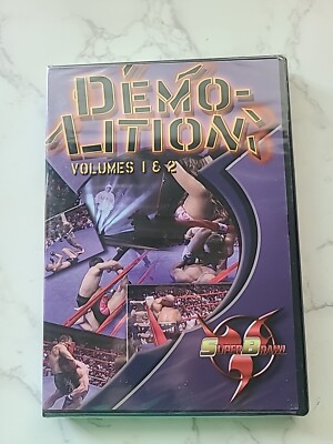Demolition: Super Brawl Volumes 1 & 2 NEW DVD 2004 Nick Bradley VS Kaleo Padilla