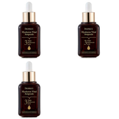 Deoproce Hyaluron Vital Ampoule 50ml*3Pcs - FREE SHIPPING