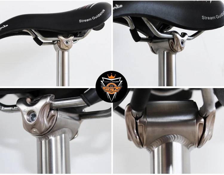 27.2/30.9/31.6/34.9mm * 350/400mm Titanium Alloy Bicycle Bike Straight Seatpost - Image 3 of 4