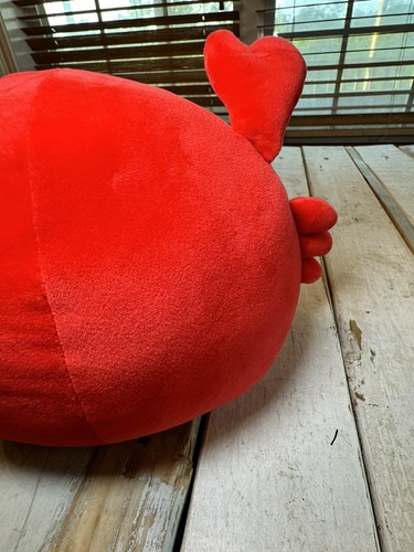Squishmallows Carlos the Red Crab 7 inch plush toy Good Preowned Condition - Picture 8 of 12