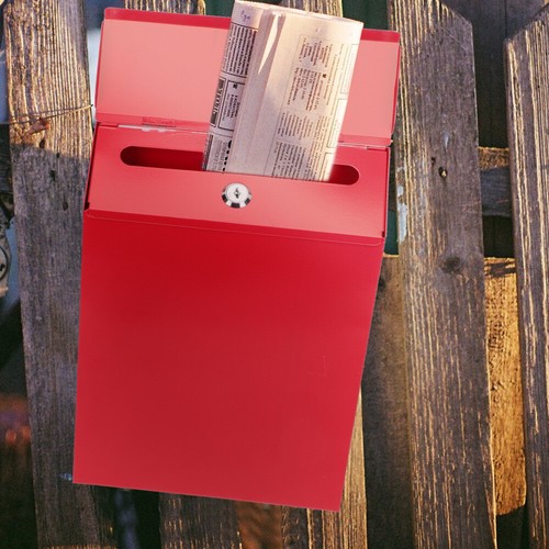 3 Count Europäische Mailbox Büro Wandmontierter Briefkasten Postfächer - Bild 6 von 12