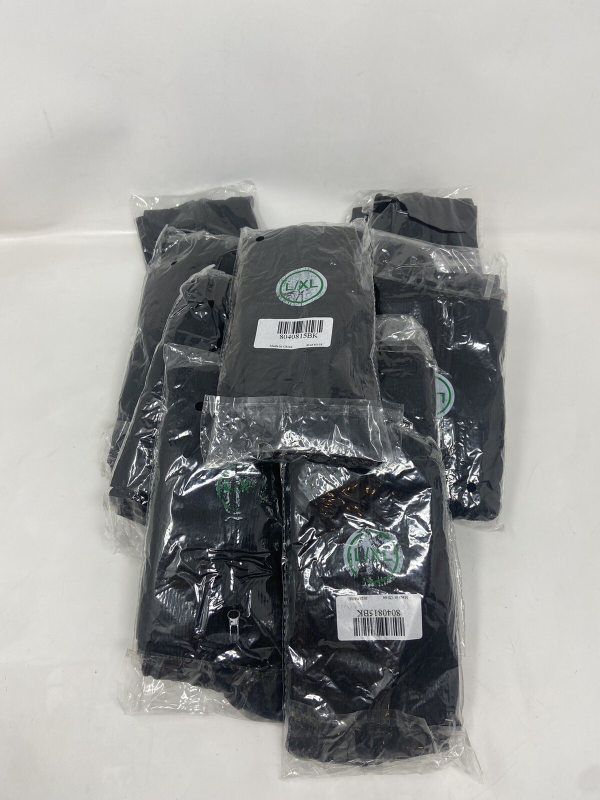 Zip Up Compression Socks Support Hose Unisex Edema Diabetic Lot Of 10 L