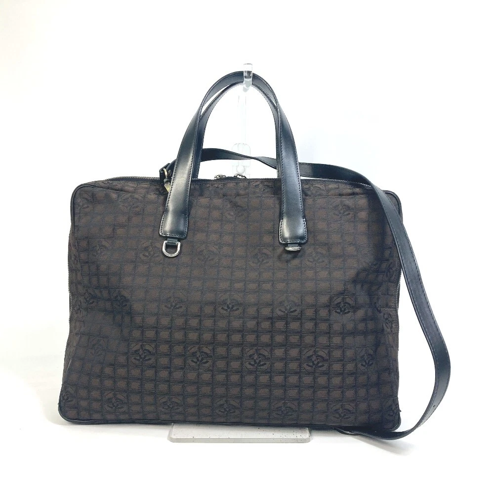 CHANEL New travel line Hand Bag Shoulder Bag 2WAY bag Business bag