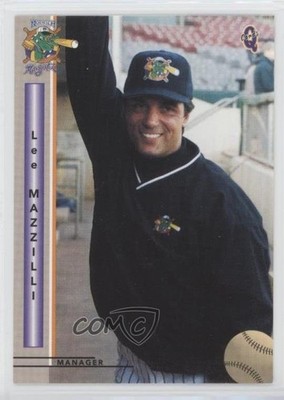 1999 Q Cards Norwich Navigators Lee Mazzilli #26 5hy
