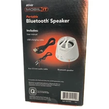 Ativa Mobil It Portable Bluetooth Speaker With USB Charging Cable Manual 322-819