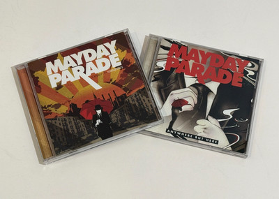 Mayday Parade CD Lot A Lesson In Romantics 2007 Anywhere But Here 2009 Pop Punk