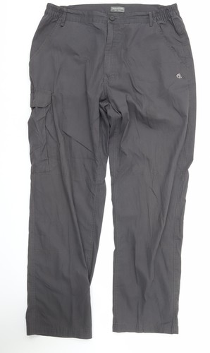 Craghoppers Herren Wanderhose grau 36 Zoll Wandern Outdoor Taschen
