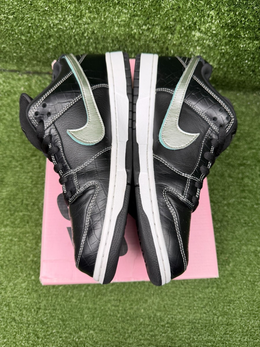 Size 10 - Diamond Supply Co. x Nike Dunk Pro SB Low Black Diamond