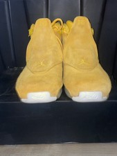 Jordan 18 Retro Yellow Suede for Sale | Authenticity Guaranteed | eBay