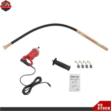 Hand Held Concrete Vibrating Tool with 4.92 ft Shaft Rod Concrete Vibrator 1500W