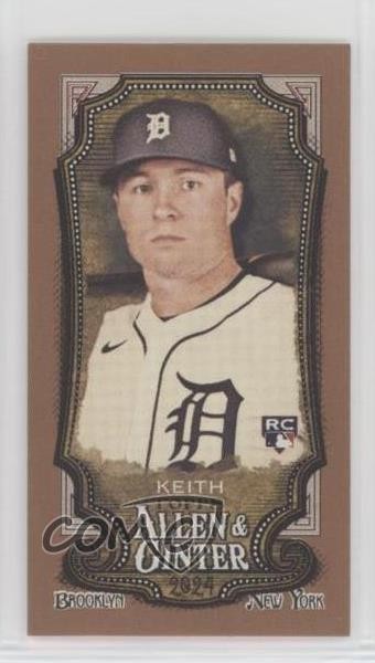 2024 Topps Allen & Ginter Mini Gold Border Colt Keith #279 11gl
