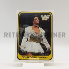 Merlin WWF / WWE Wrestling Card Vintage - 76 - Sensational Sherri (ITA) 1991