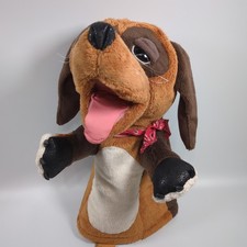 Folkmanis Quality Comfortable Puppets Pretend Fun Animal Puppets Stage Dog 