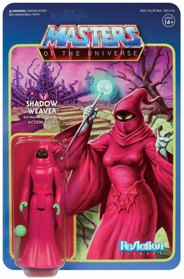 Figurine Shadow Weaver Super7 de 10cm : Les Maitres de l'Univers vintage pour collectionneur