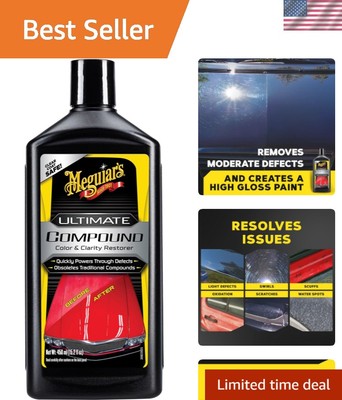 15.2oz of Meguiar's Ultimate Compound -  Solution for Car Detailing