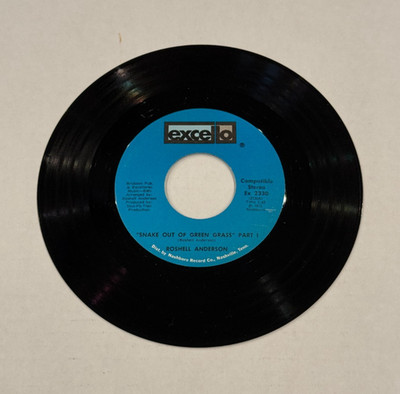 ROSHELL ANDERSON SNAKE OUT OF GREEN GRASS PART I & II EXCELLO 45 2330