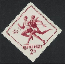 Hungary Hungarian-Swedish athletic meeting 2Ft 1964 MNH SG#1996 MI#2027A