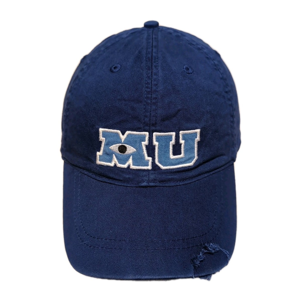 Disney Parks Pixar Monsters University MU Distressed Blue