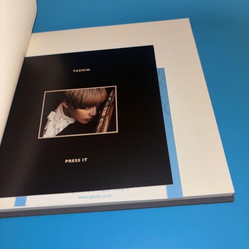 SHINee Taemin Press It Album Photobook No Trading Card K-Pop Collectible From J - Imagen 2 de 5