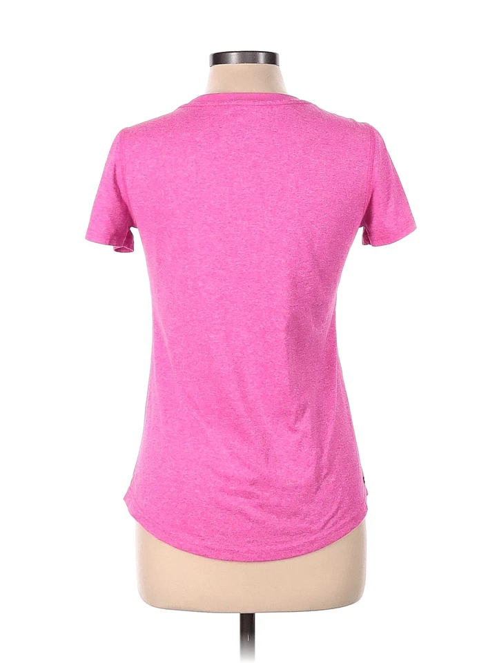 Danskin Now Women Pink Active T-Shirt 8 - Image 2 of 2