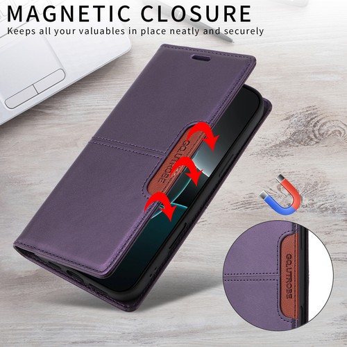 For Google Pixel 9 Pro Xl 8Pro RFID Blocking Leather Card Wallet Case Flip Cover - Picture 8 of 16