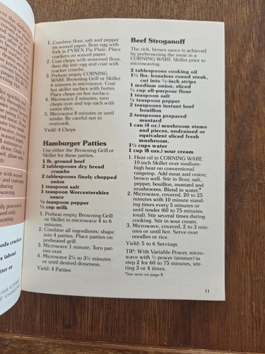 Machen Sie das Beste aus Ihrer Mikrowelle mit Corning Rezeptheft 1979 Pyrex Corelle - Bild 8 von 13