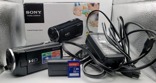 Sony Handycam HDR-CX230 1080 HD 8,9 MP Camcorder 32GB Karte 8GB intern HDMI 32X