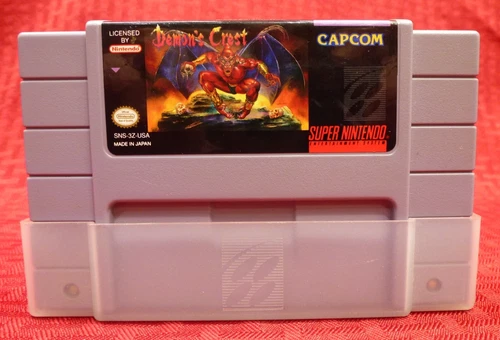 SUPER NINTENDO SNES CAPCOM DEMON’S CREST GAME CARTRIDGE ONLY