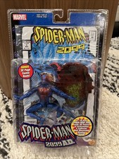 Vintage-Toy Biz Spider-Man Classics 2099 AD Marvel Legends Figure With Comic MOC
