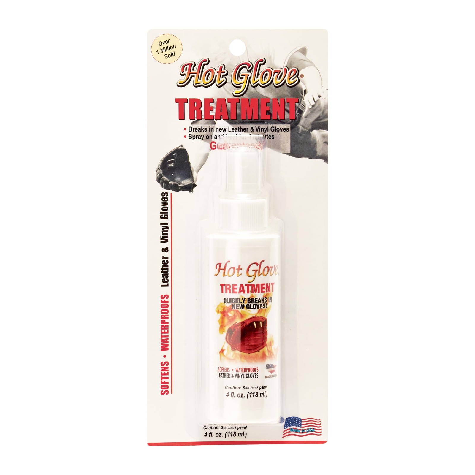 Heat Treatment 4 Fl Oz Glove Softener Conditioner Waterproof Safe Usa