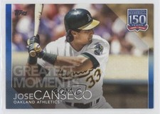 2019 Topps Update 150 Years of Professional Baseball Blue Jose Canseco 0t2
