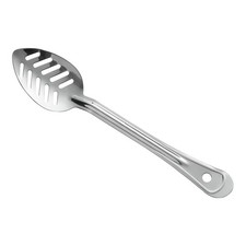 OCS Parts 11-Inch Stainless Steel Slotted Basting and Stirring Spoon